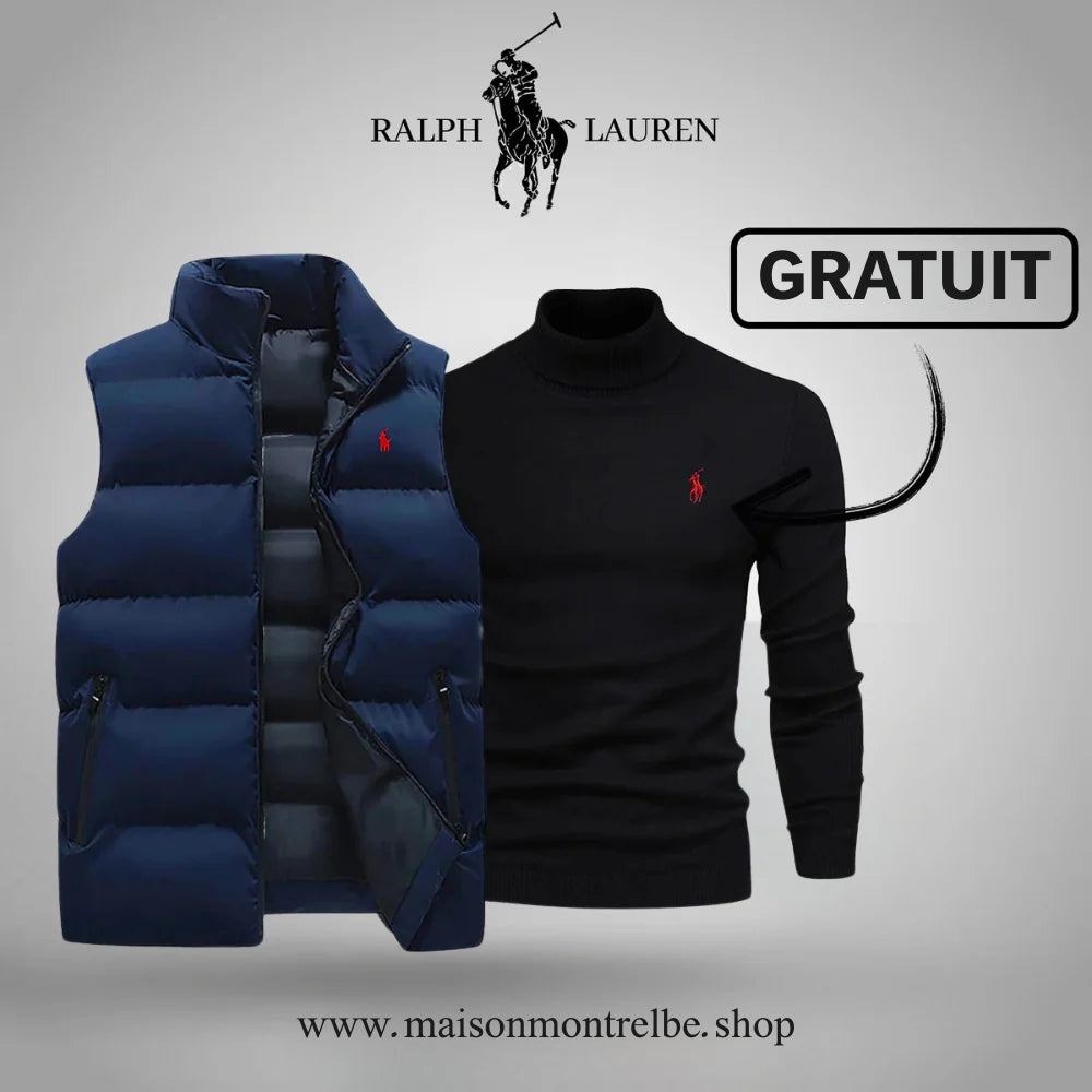 Gilet R&L + Pull offert (Dernière liquidation)